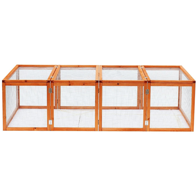 Outdoor Wooden Rabbit Hutch