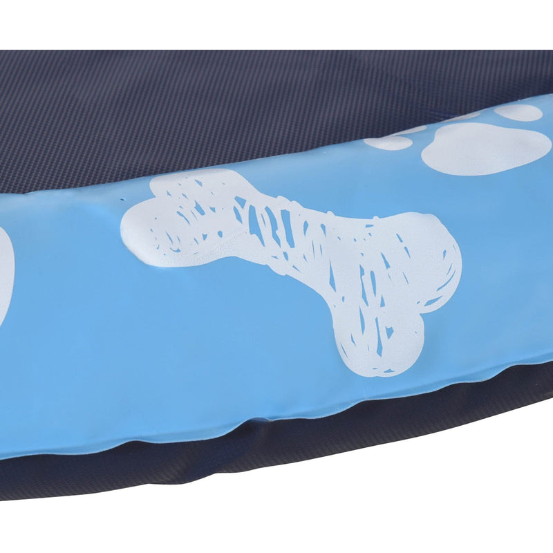170cm Dog Sprinkler Splash Pad, Non-slip, Blue