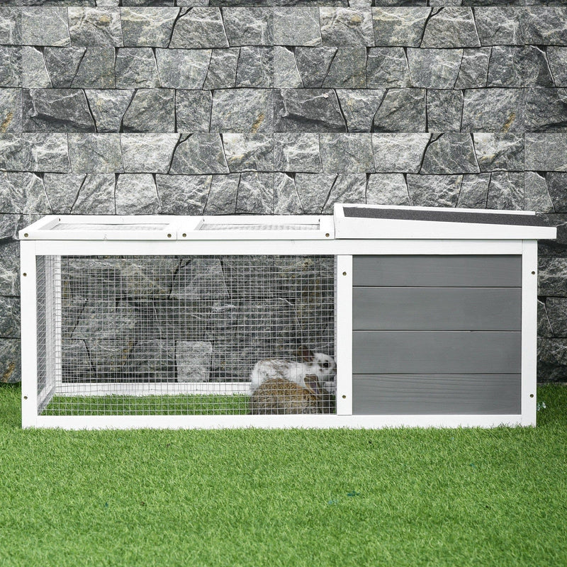 Rabbit Hutch With Run