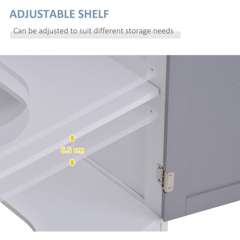 Under Bathroom Sink Storage Cabinet, 60 x 60cm