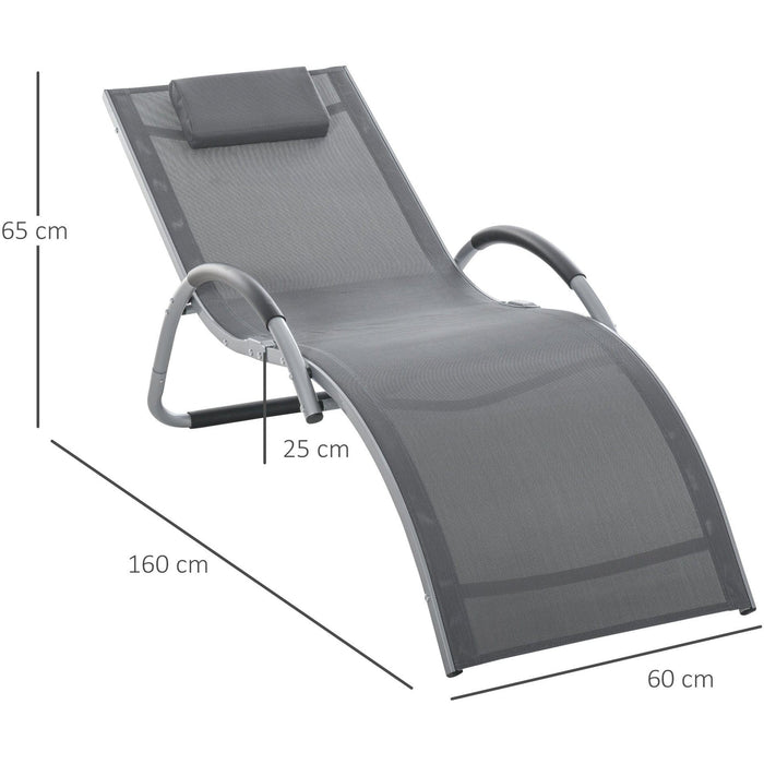 Ergonomic Sun Lounger