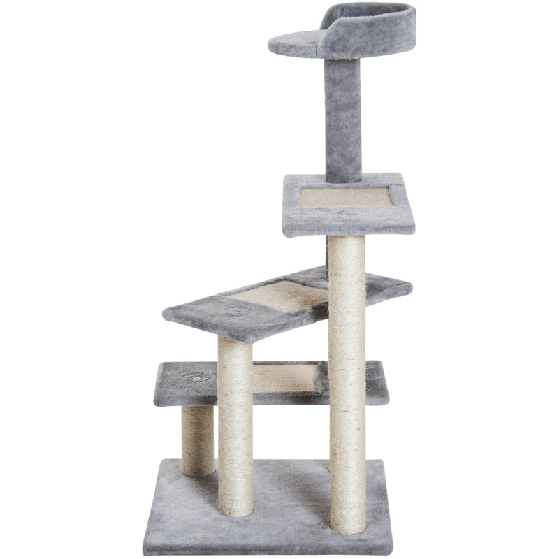 Grey Cat Tree, Sisal Scratch Scratching Post