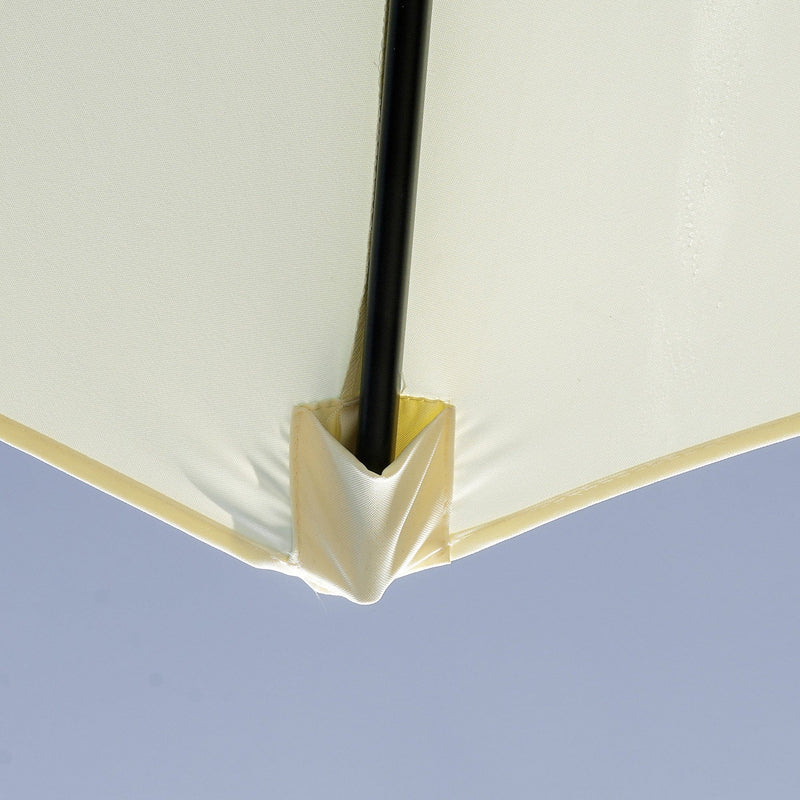3m Garden Parasol - Beige Outsunny