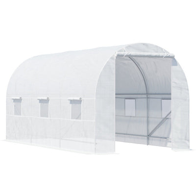 Large Garden Tunnel Greenhouse, 4.5x2x2 cm Outsunny