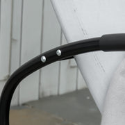 Outdoor Zero Gravity Rocking Chair Black