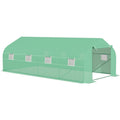 Walk in Tunnel Greenhouse, Windows & Door, 6x3M, Garden Outsunny