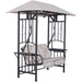 Outsunny 2 Seater Garden Swing Chair with Canopy