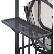 Outsunny 2 Seater Garden Swing Chair with Canopy