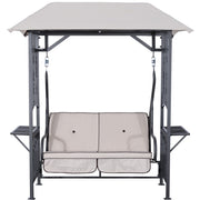 Outsunny 2 Seater Garden Swing Chair with Canopy
