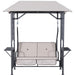 Outsunny 2 Seater Garden Swing Chair with Canopy