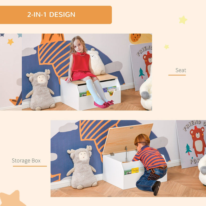 Wooden Storage Box For Toys