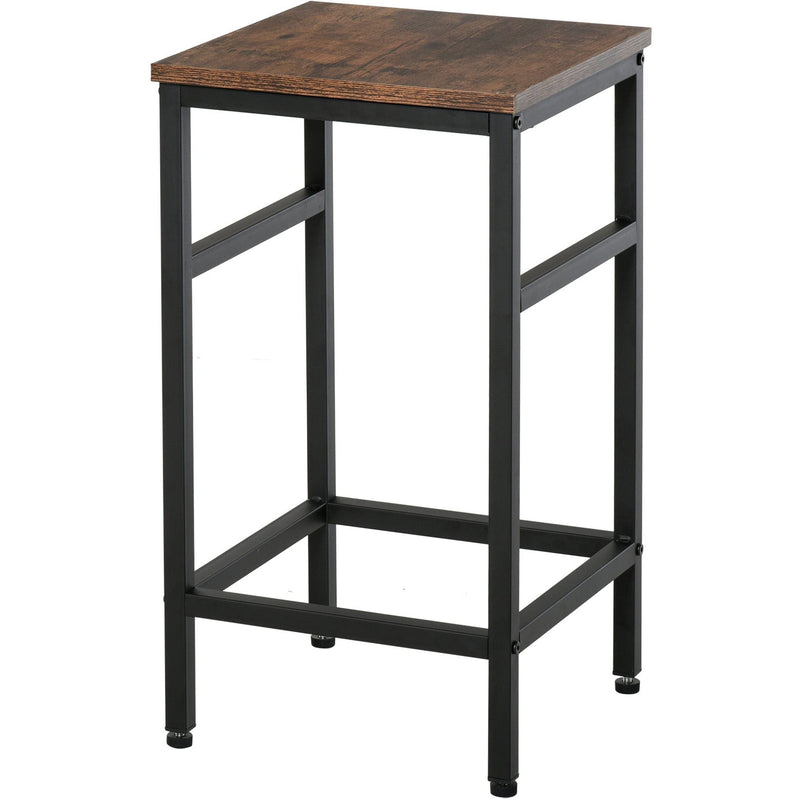5pc Industrial Bar Table and Stool Set