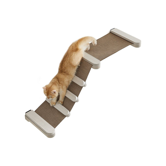 Clickat Wall Mounted Cat Climbing Hammock Shelf