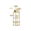Feandrea 206cm Tall Cat Tree 13 Scratch Posts Songmics