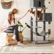 Feandrea Tall Cat Tree Activity Centre, Grey