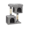 Feandrea Cat Tree With Bed On Top, Grey Songmics