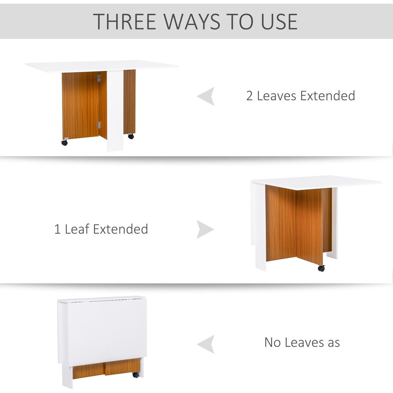 Drop Leaf Dining Table For Small Spaces