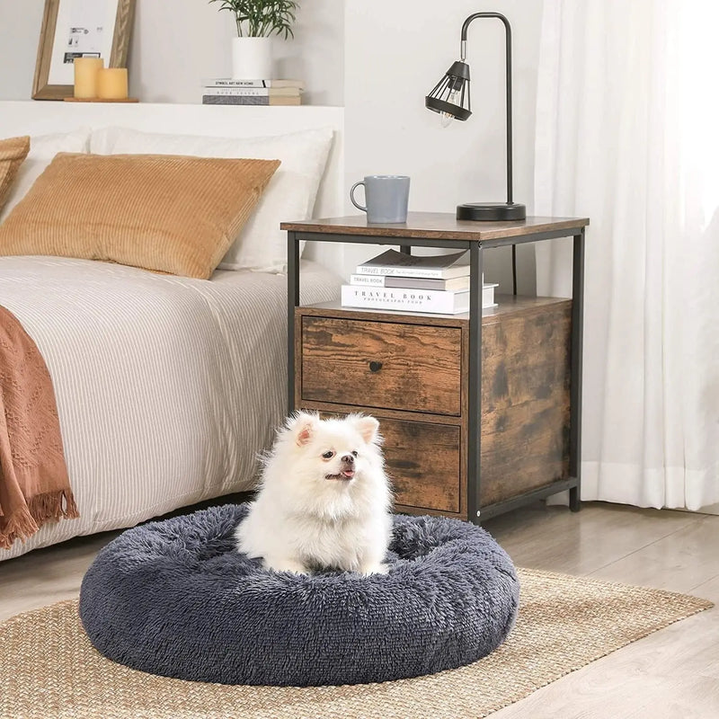Feandrea 50cm Pet Bed Cushion, Grey