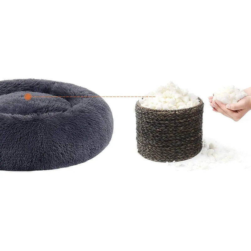 Feandrea 50cm Pet Bed Cushion, Grey