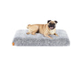 Feandrea Washable Dog Beds For Small Dogs, Grey Ombre 80x50cm