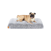 Feandrea Washable Dog Beds For Small Dogs, Grey Ombre 80x50cm
