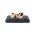 Feandrea Washable Dog Beds For Small Dogs, Dark Grey, 80x50cm
