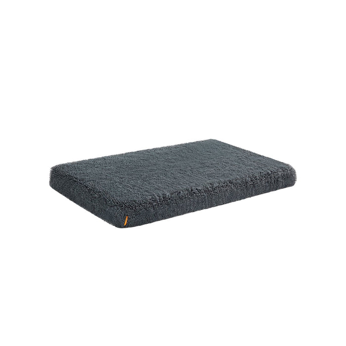 Feandrea Big Fluffy Dog Bed, Dark Grey