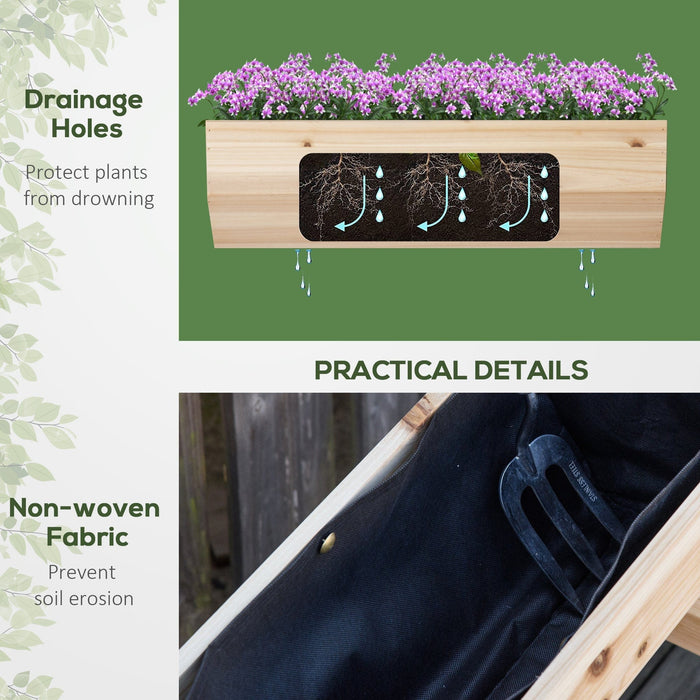 Wooden Planter Boxes For Garden
