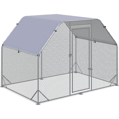PawHut Medium Chicken Coop with Roof - 280x190x195cm PawHut
