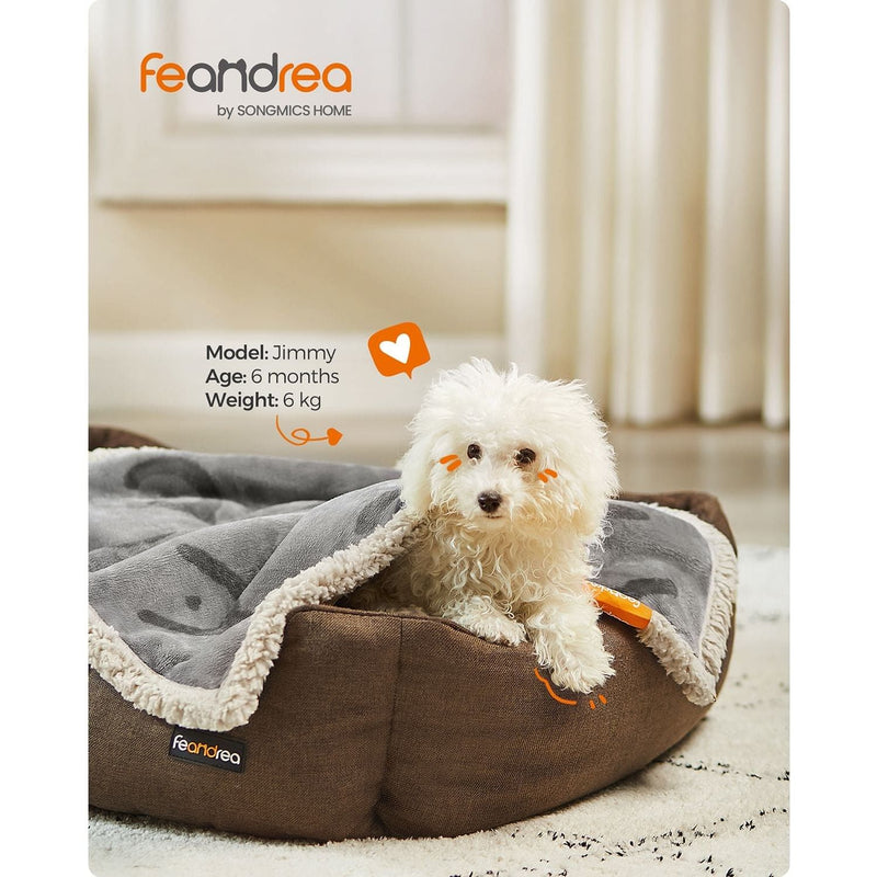 Feandrea Sherpa Fleece Waterproof Dog Blanket (73 x 63cm)