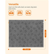 Feandrea Sherpa Fleece Waterproof Dog Blanket (73 x 63cm)