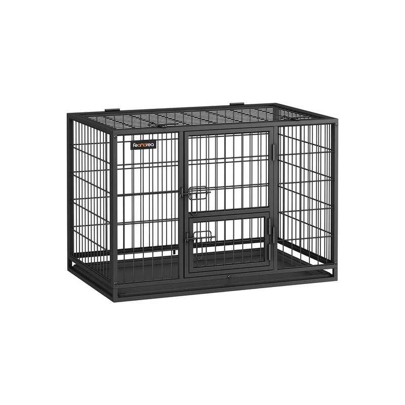 Feandrea Heavy Duty Dog Crate For Medium Sized Dogs
