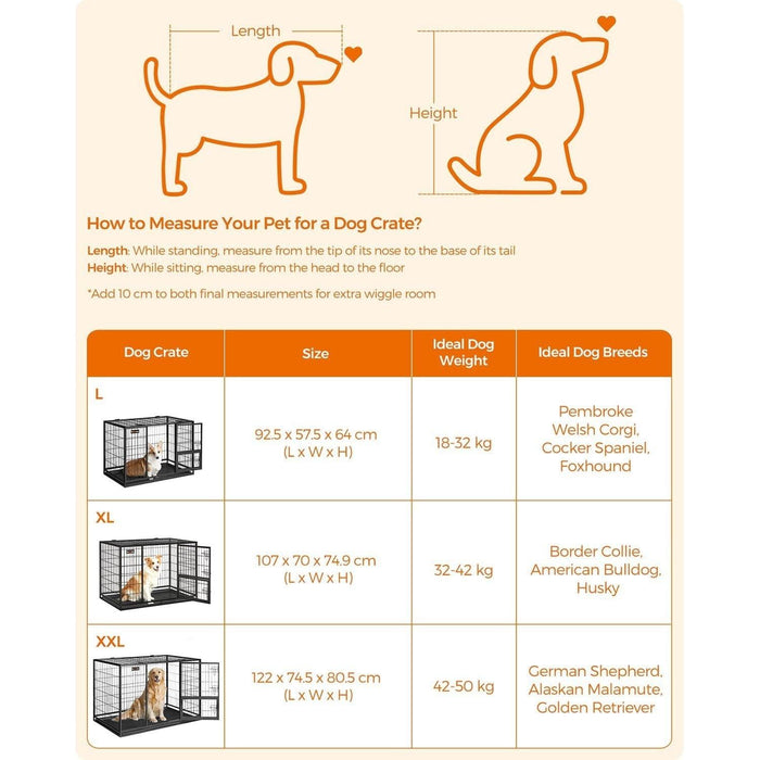 Heavy Duty Dog Crate For Medium Sized Dogs