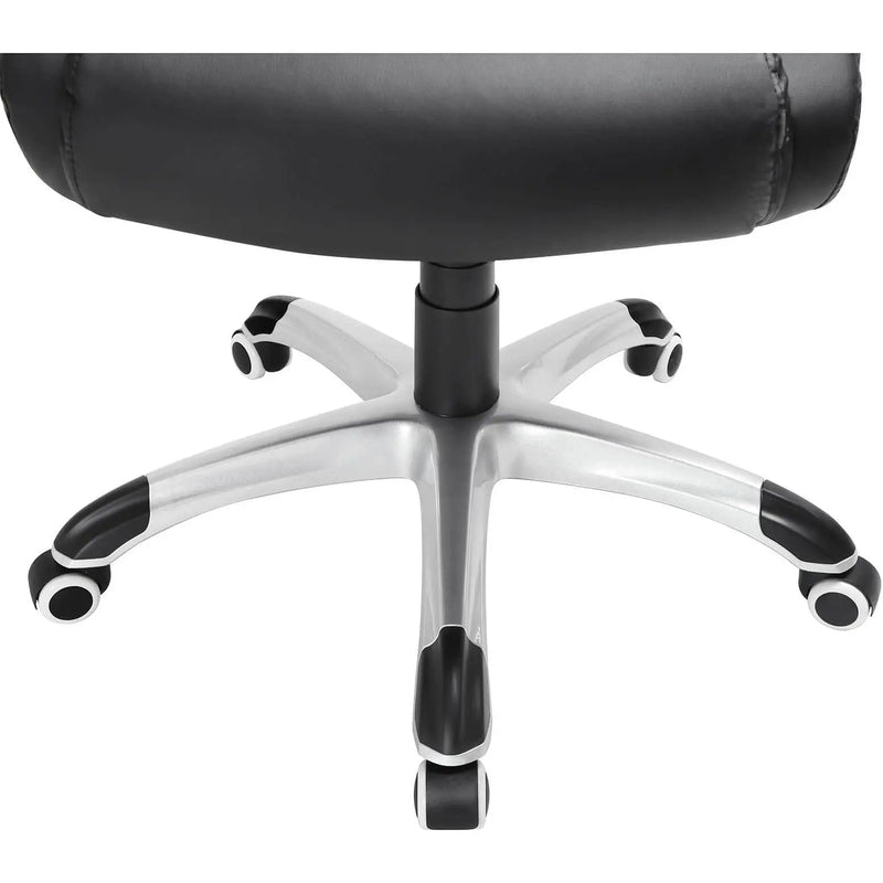 Black PU Leather Office Chair SONGMICS