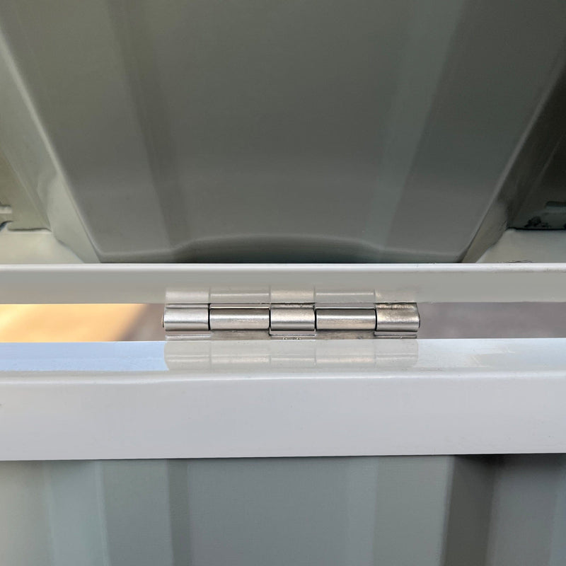 Double Dustbin Metal Storage Shed 5x3ft