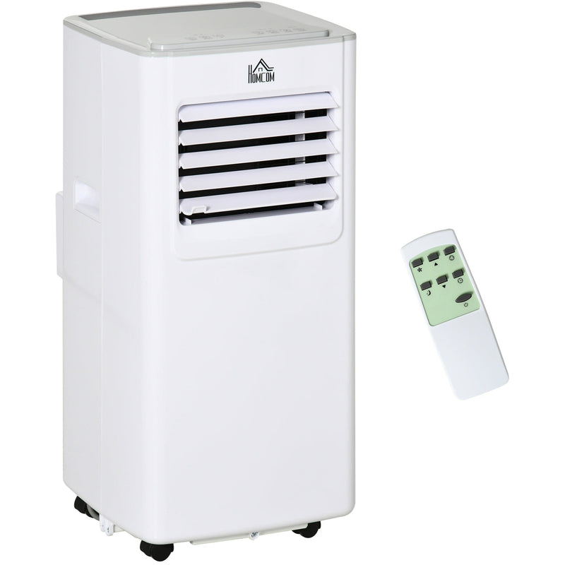7000 BTU Mobile AC w/ Remote, LED for Bedroom, White