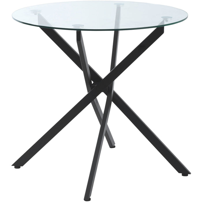 Small Round Glass Top Dining Table For 2