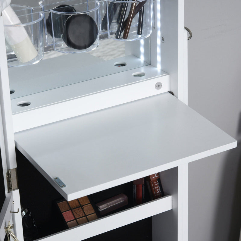 LED Jewellery Cabinet Mirror