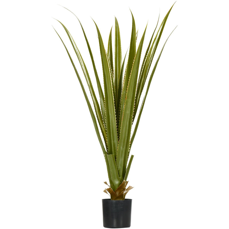 Artificial Green Agave Plant in Pot