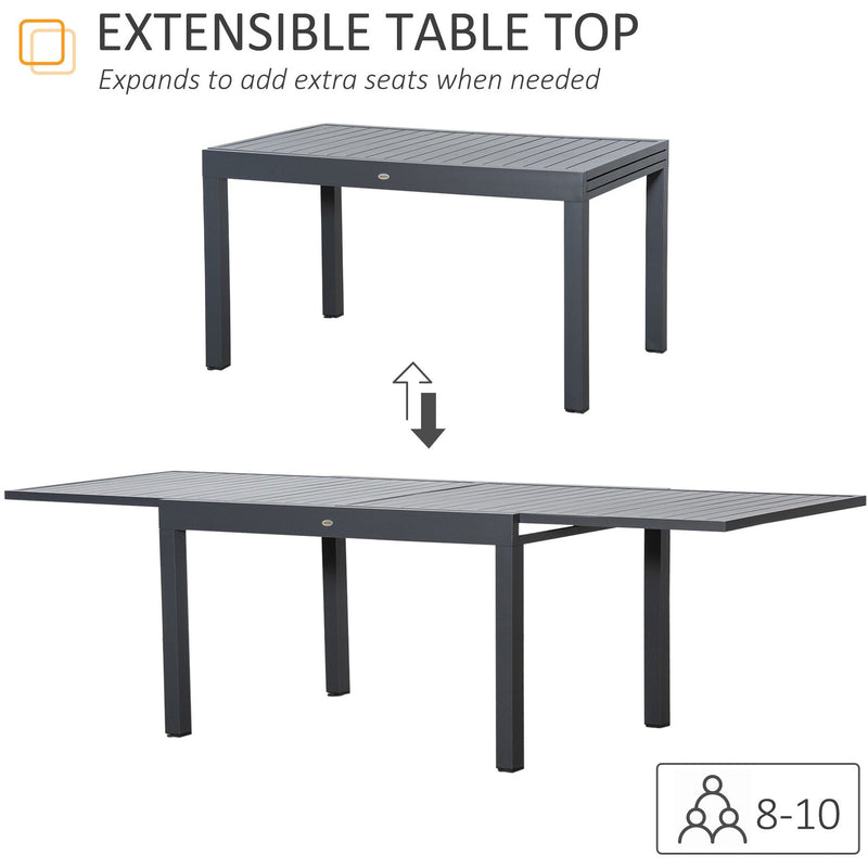 Extendable Outdoor Dining Table