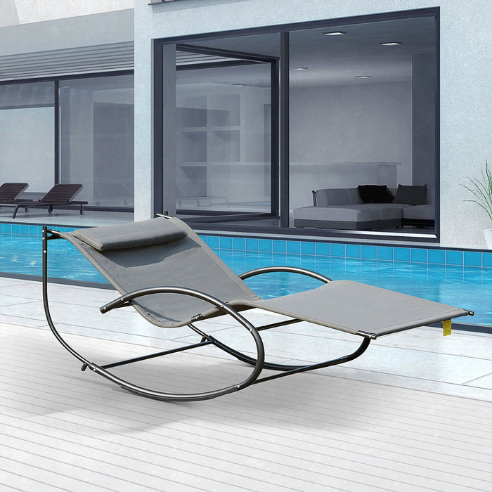 Two Person Rocking Sun Lounger