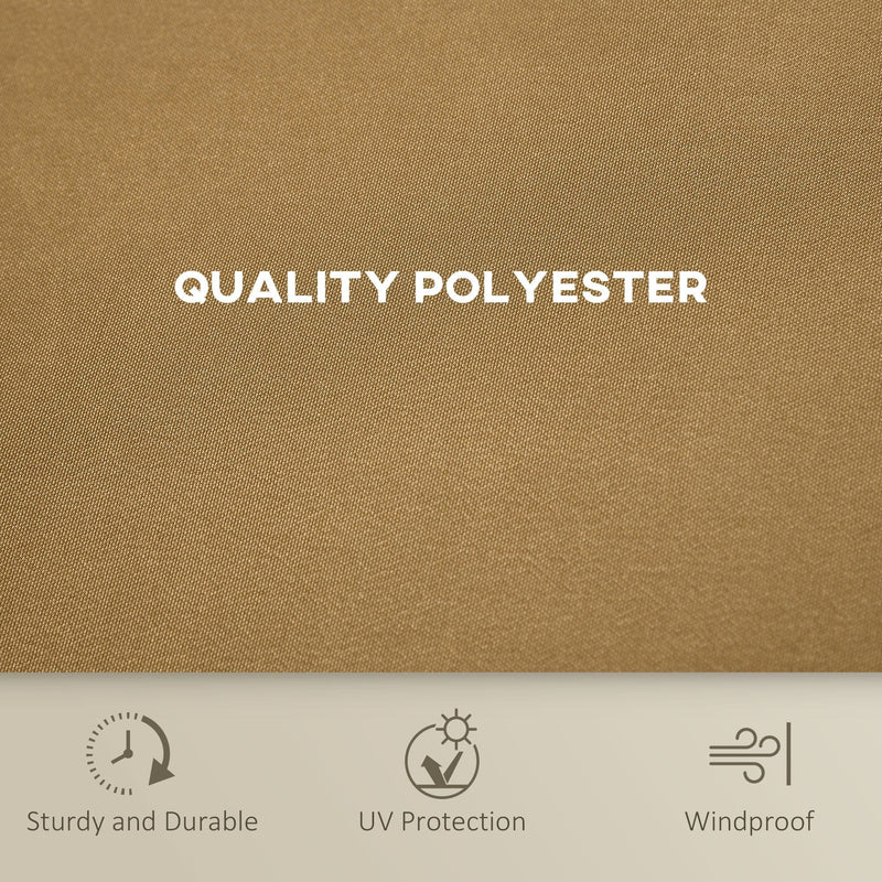 4 Sides For Gazebo Curtain Sidewalls, Fits Most 3x3m Gazebos