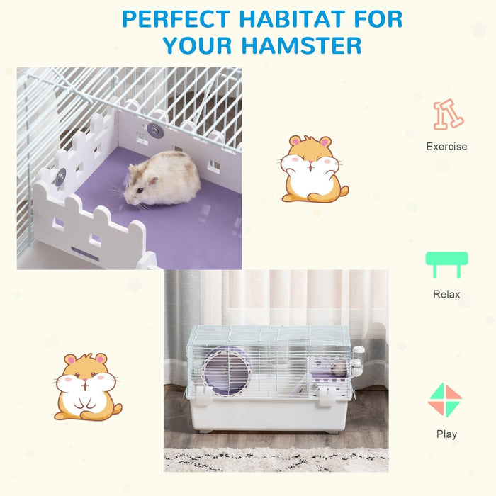 2 Tier Hamster Cage With Wheel