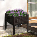 Raised Flower Planters Outsunny