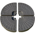 100kg Heavy Duty Cantilever Parasol Base Outsunny
