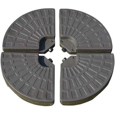 100kg Heavy Duty Cantilever Parasol Base Outsunny