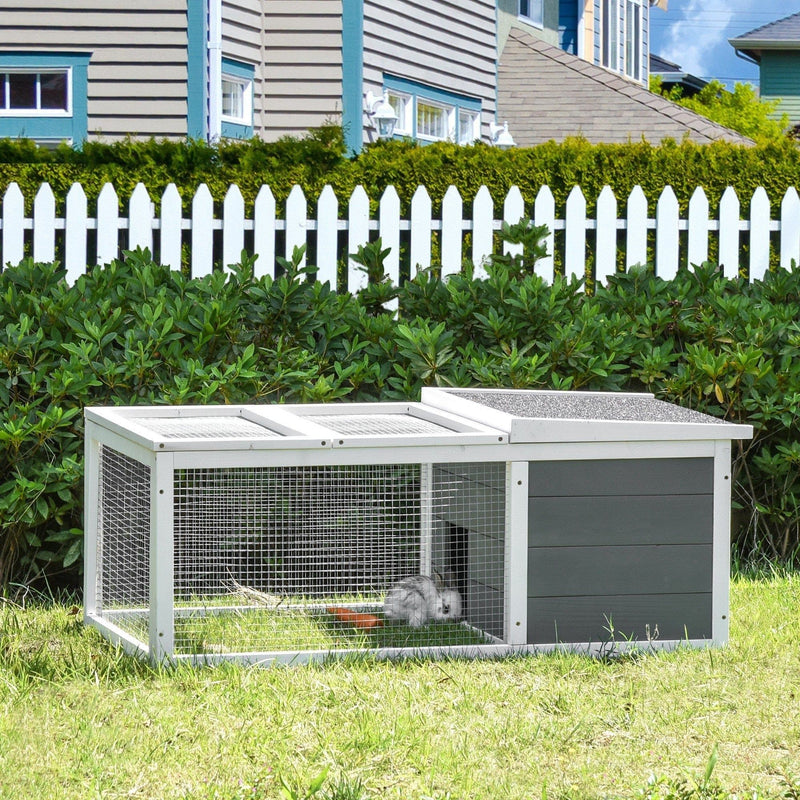 Rabbit Hutch With Run