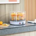 5 Tier Food Dehydrator, 245W, Adjustable Temp, Black Homcom