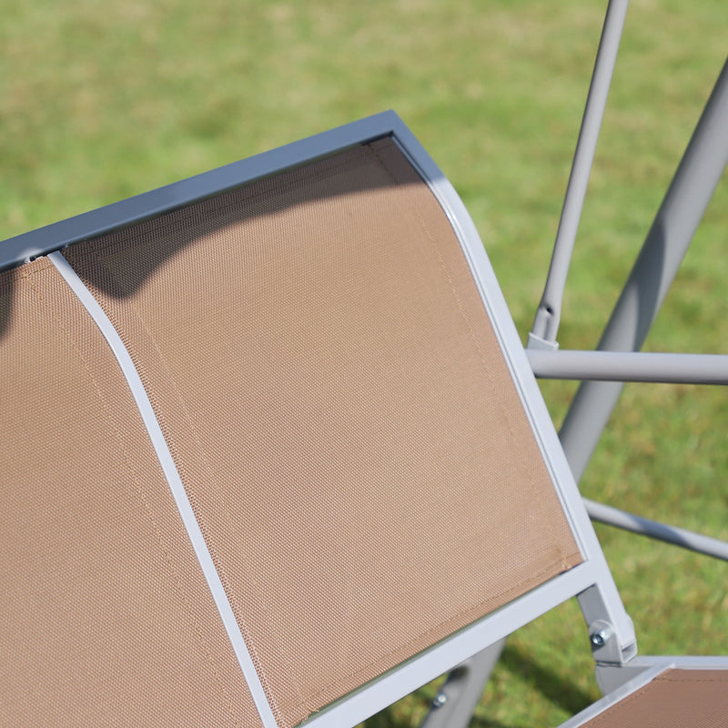 3 Seater Swing Chair Outsunny