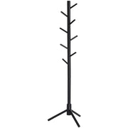 Black Wooden Coat Stand by Vasagle